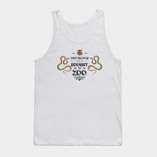 Don't Talk To Me Until I've Bought My Zoo Tank Top